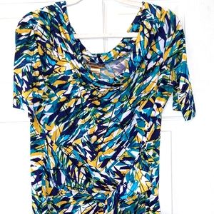 Miss Tina Cowl Tunic Top